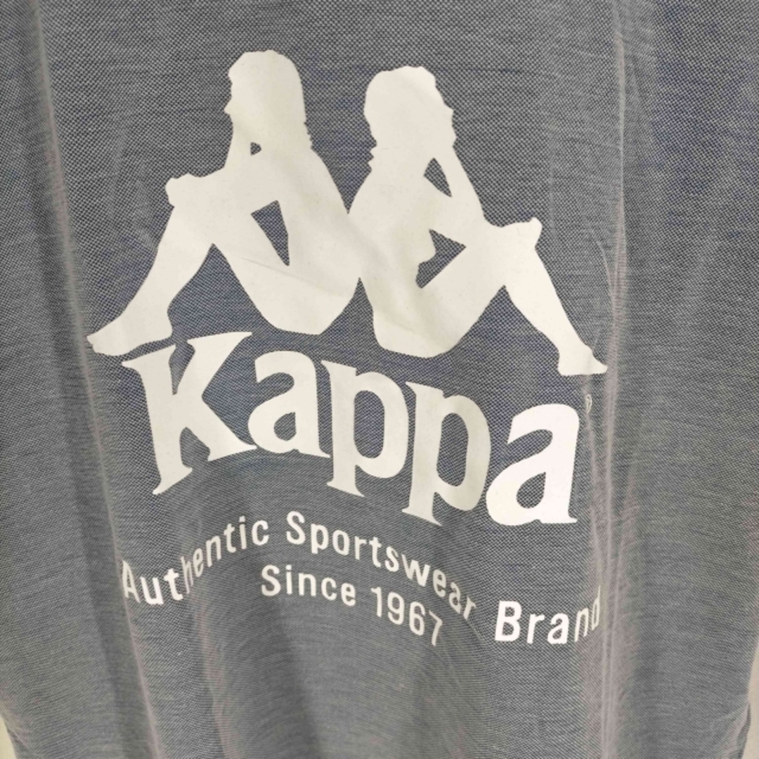 Kappa(カッパ)のKappa(カッパ) フロントロゴ鹿の子地ポロシャツ メンズ トップス メンズのトップス(ポロシャツ)の商品写真