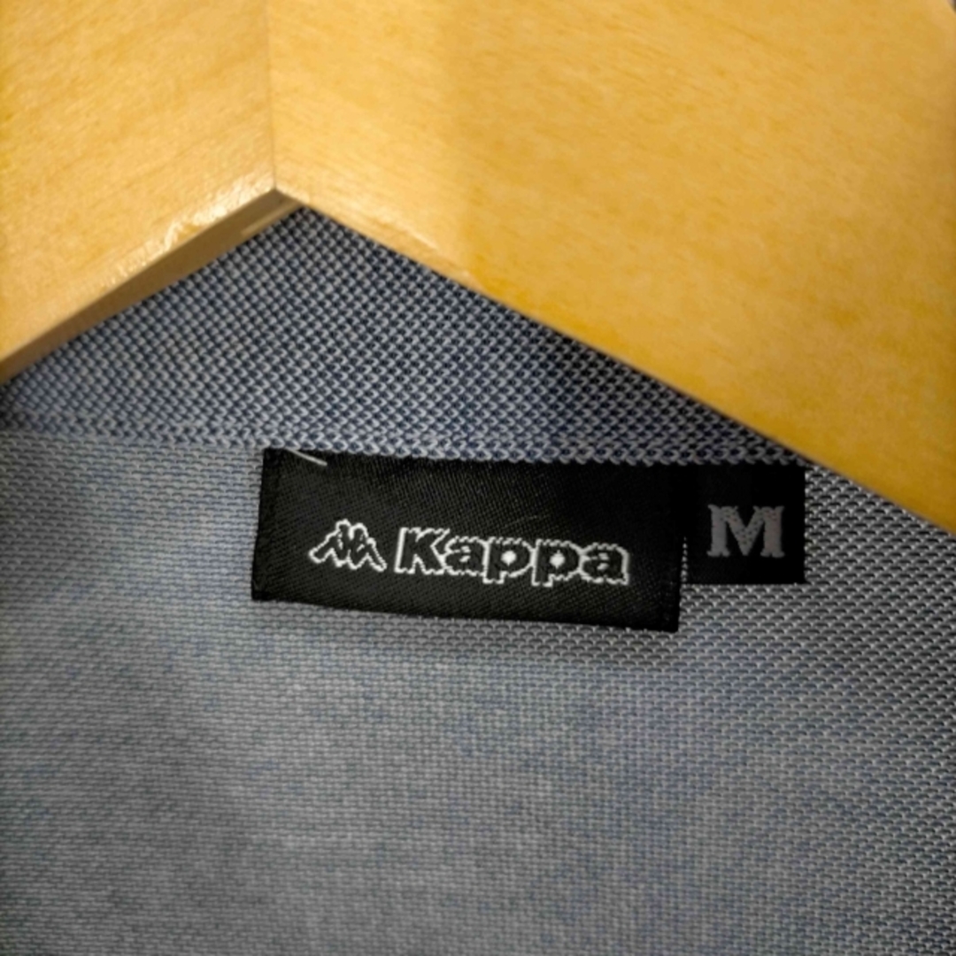 Kappa(カッパ)のKappa(カッパ) フロントロゴ鹿の子地ポロシャツ メンズ トップス メンズのトップス(ポロシャツ)の商品写真