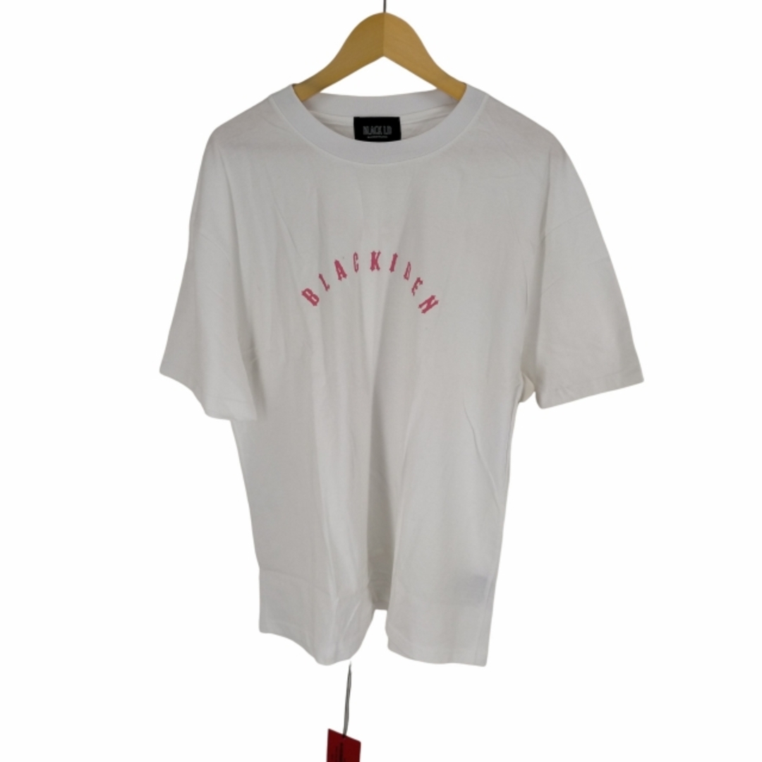 USED古着(ユーズドフルギ) BLACK I.D プリント半袖Tシャツ メンズ メンズのトップス(Tシャツ/カットソー(半袖/袖なし))の商品写真