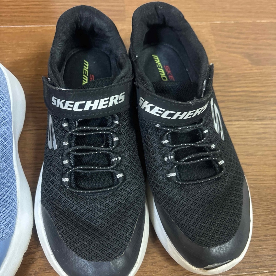 SKECHERS(スケッチャーズ)の長靴　スニーカーセット キッズ/ベビー/マタニティのキッズ靴/シューズ(15cm~)(スニーカー)の商品写真