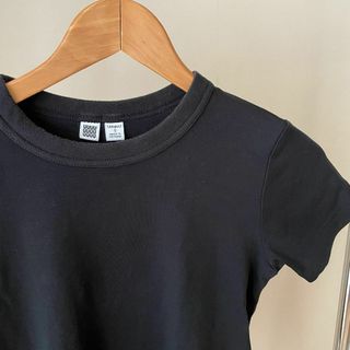 ユニクロ(UNIQLO)のユニクロユー　ティーシャツ　ブラック(Tシャツ(半袖/袖なし))