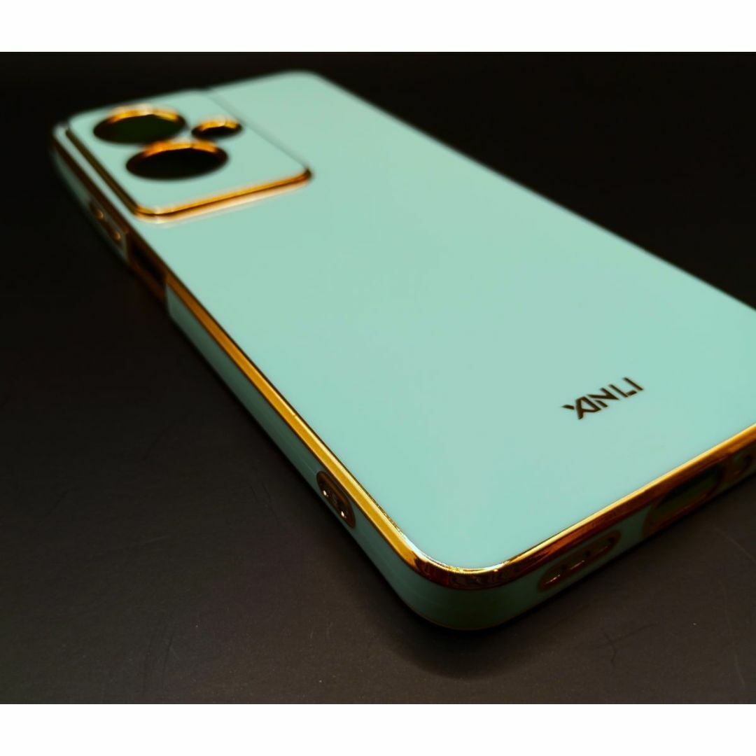 OPPO A79 5G パステルカラー スマホケース ミントグリーン スマホ/家電/カメラのスマホアクセサリー(Androidケース)の商品写真