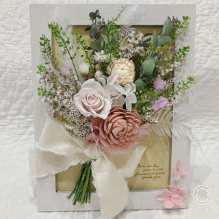 ドライフラワー フレームアレンジ 母の日 プレゼントプリザーブドフラワー 薔薇 