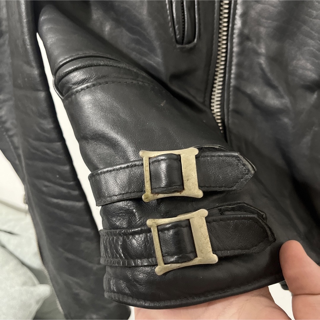 Lewis Leathers(ルイスレザー)の【超美品】60s highwayman ハイウェイマン　manila マニラ　 メンズのジャケット/アウター(ライダースジャケット)の商品写真