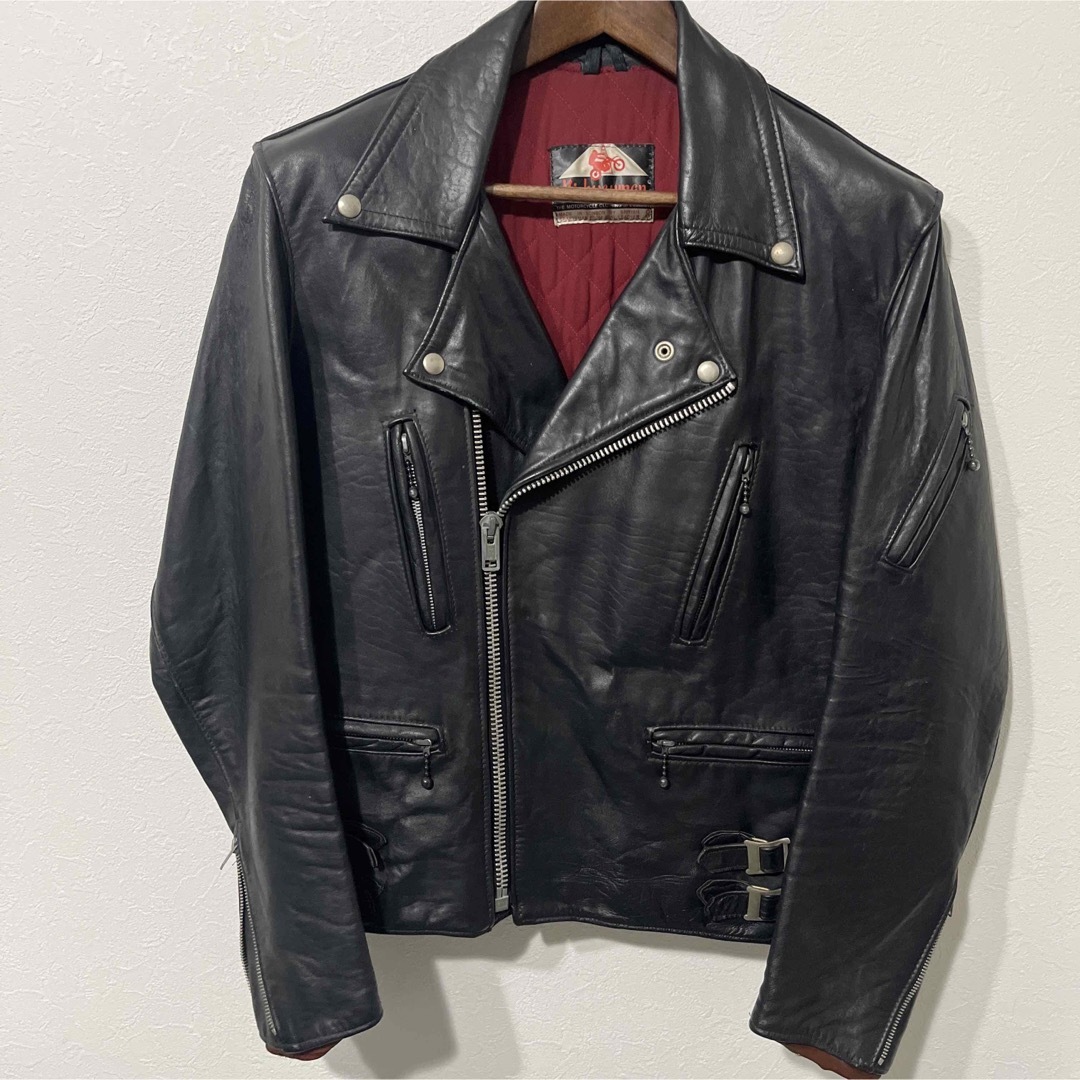 Lewis Leathers(ルイスレザー)の【超美品】60s highwayman ハイウェイマン　manila マニラ　 メンズのジャケット/アウター(ライダースジャケット)の商品写真