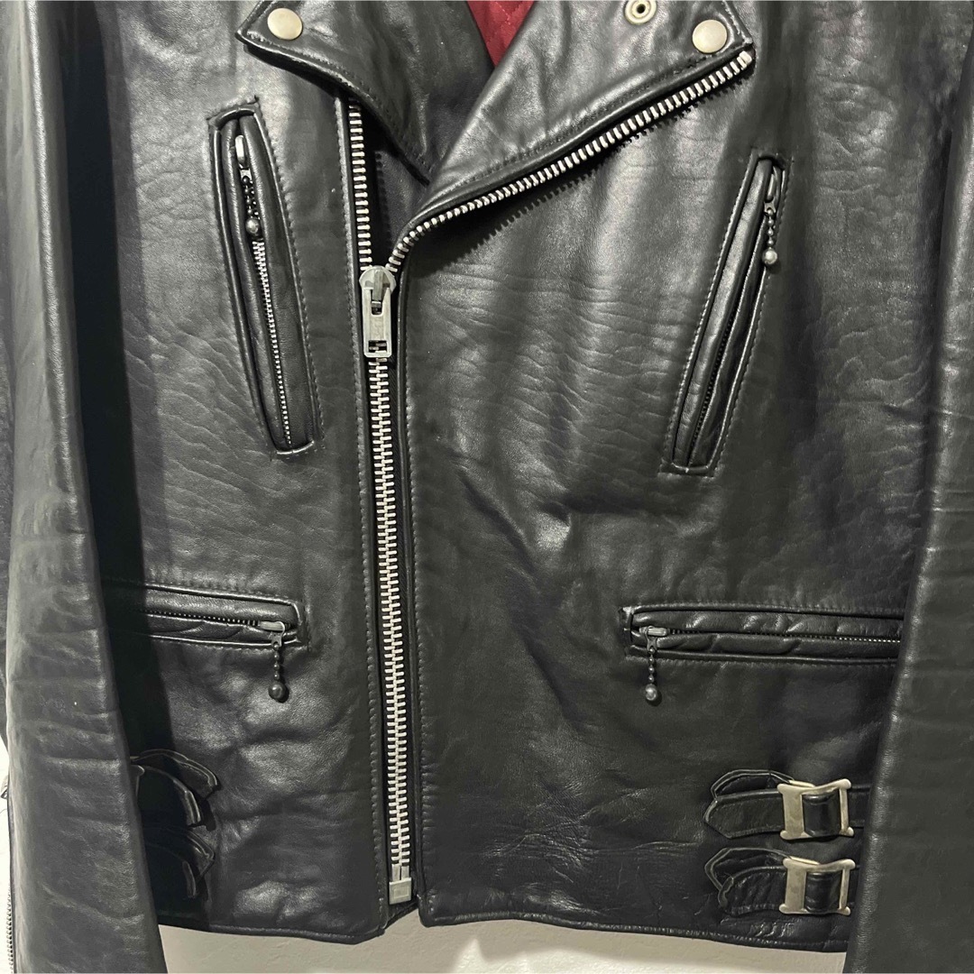 Lewis Leathers(ルイスレザー)の【超美品】60s highwayman ハイウェイマン　manila マニラ　 メンズのジャケット/アウター(ライダースジャケット)の商品写真