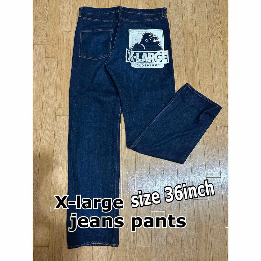 XLARGE(エクストララージ)のX-large jeans pants (36inch) メンズのパンツ(デニム/ジーンズ)の商品写真