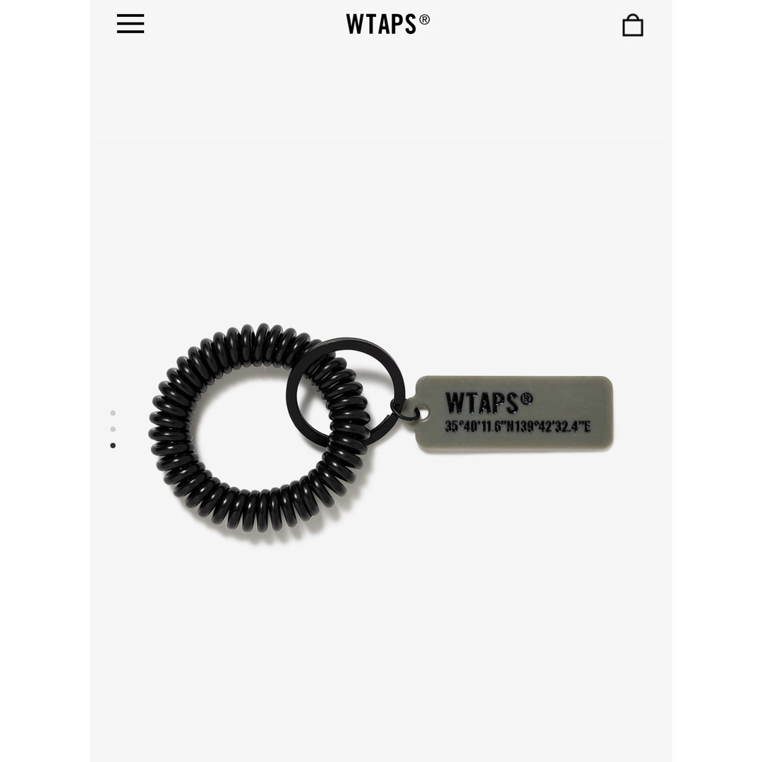 W)taps(ダブルタップス)のWTAPS COIL TAG/BRACELET/POLY.GPS メンズのアクセサリー(ブレスレット)の商品写真