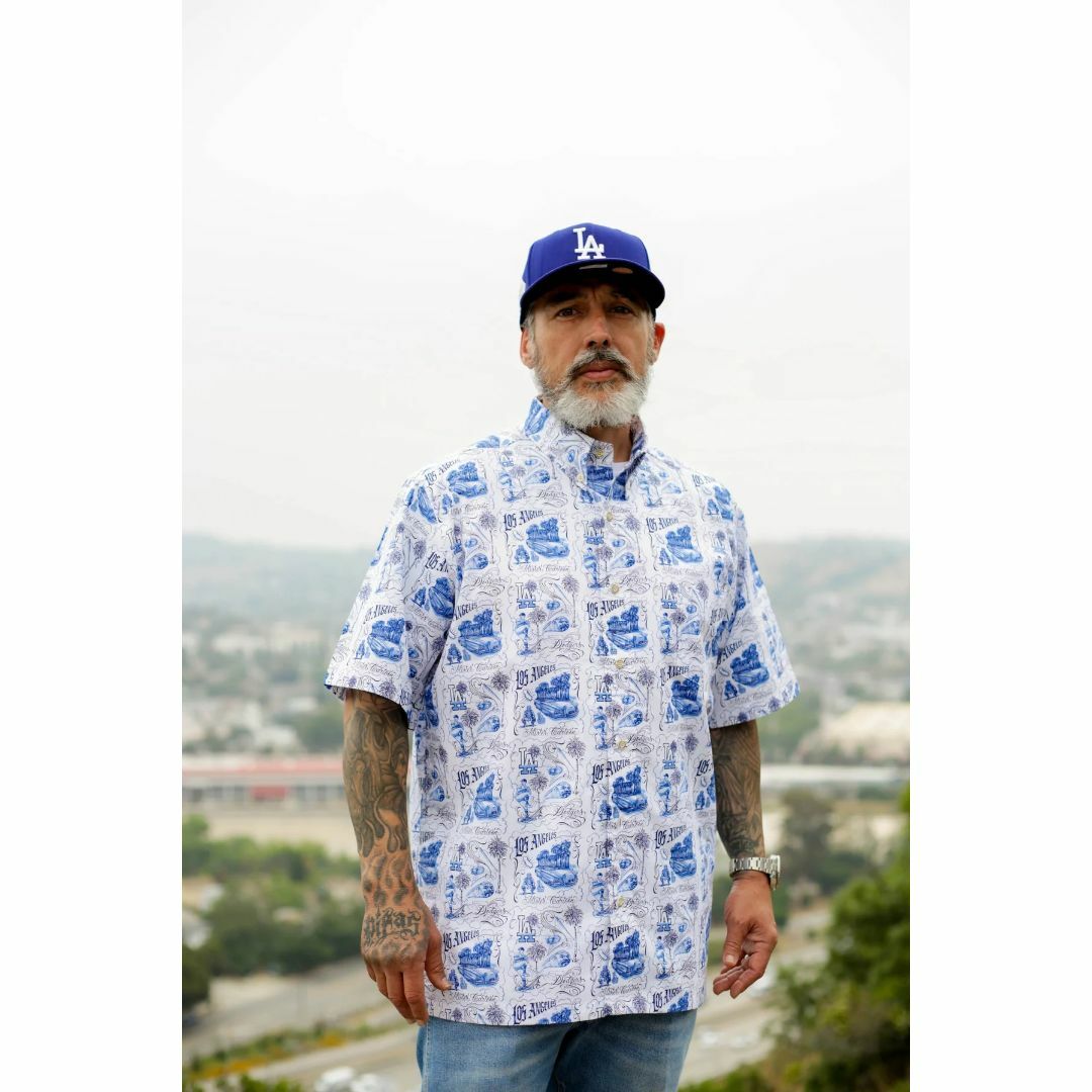 Reyn Spooner(レインスプーナー)のMR CARTOON REYN SPOONER LA DODGERS SHIRT メンズのトップス(シャツ)の商品写真