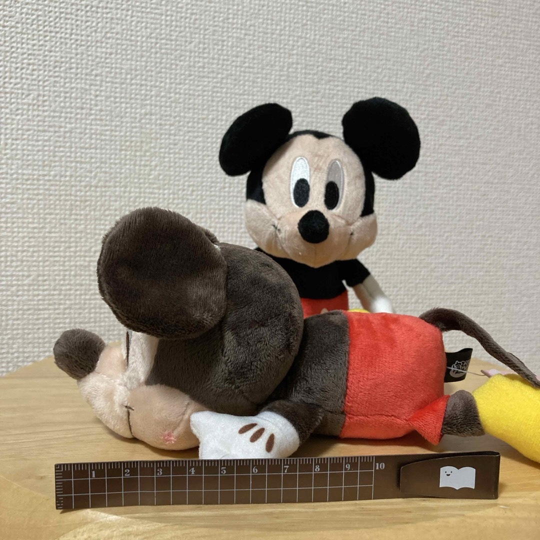 ミッキーマウス(ミッキーマウス)のDisney/ディズニー/ミッキーマウス /ぬいぐるみ/3つセット エンタメ/ホビーのおもちゃ/ぬいぐるみ(キャラクターグッズ)の商品写真