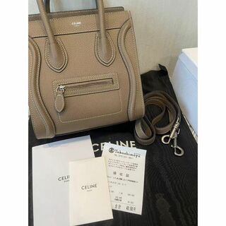 セリーヌ(celine)のCELINE セリーヌ ラゲージ ナノ スリ(ハンドバッグ)