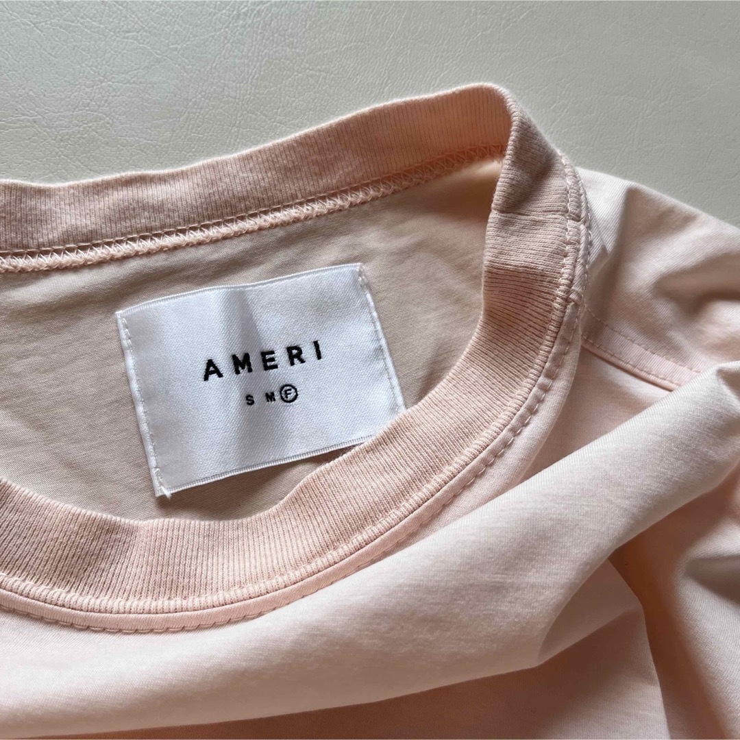 Ameri VINTAGE(アメリヴィンテージ)の【Ameri】BACK DETAIL TEE Tシャツ 半袖 春夏 カットソー レディースのトップス(Tシャツ(半袖/袖なし))の商品写真