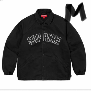 シュプリーム(Supreme)のSupreme ARC Denim Coaches Jacket ブラック(ブルゾン)