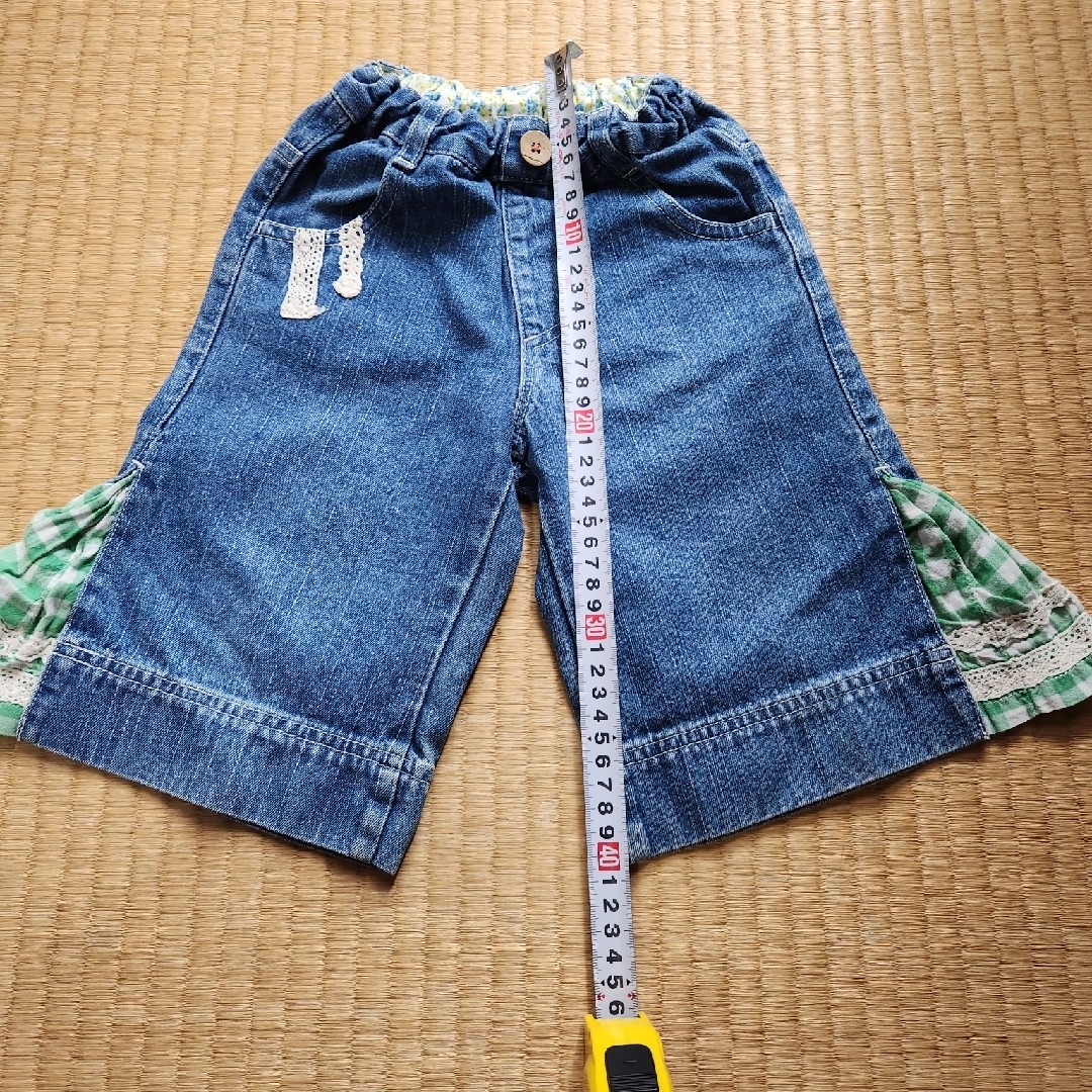 Petit jam(プチジャム)のプチジャム　100サイズ　ズボン　デニム キッズ/ベビー/マタニティのキッズ服女の子用(90cm~)(パンツ/スパッツ)の商品写真