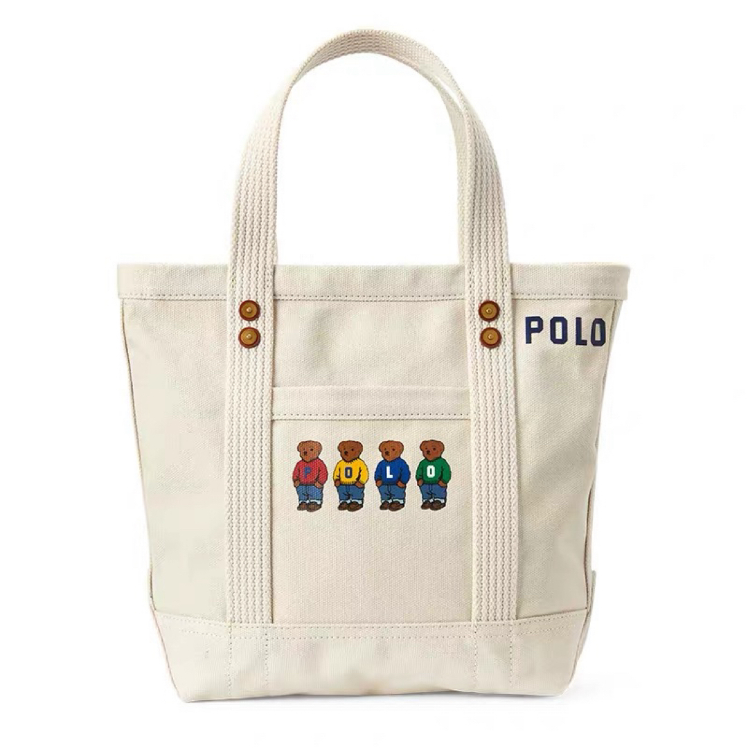 POLO RALPH LAUREN(ポロラルフローレン)の【新品】ポロ ラルフローレン　ベア　トートバッグ レディースのバッグ(トートバッグ)の商品写真