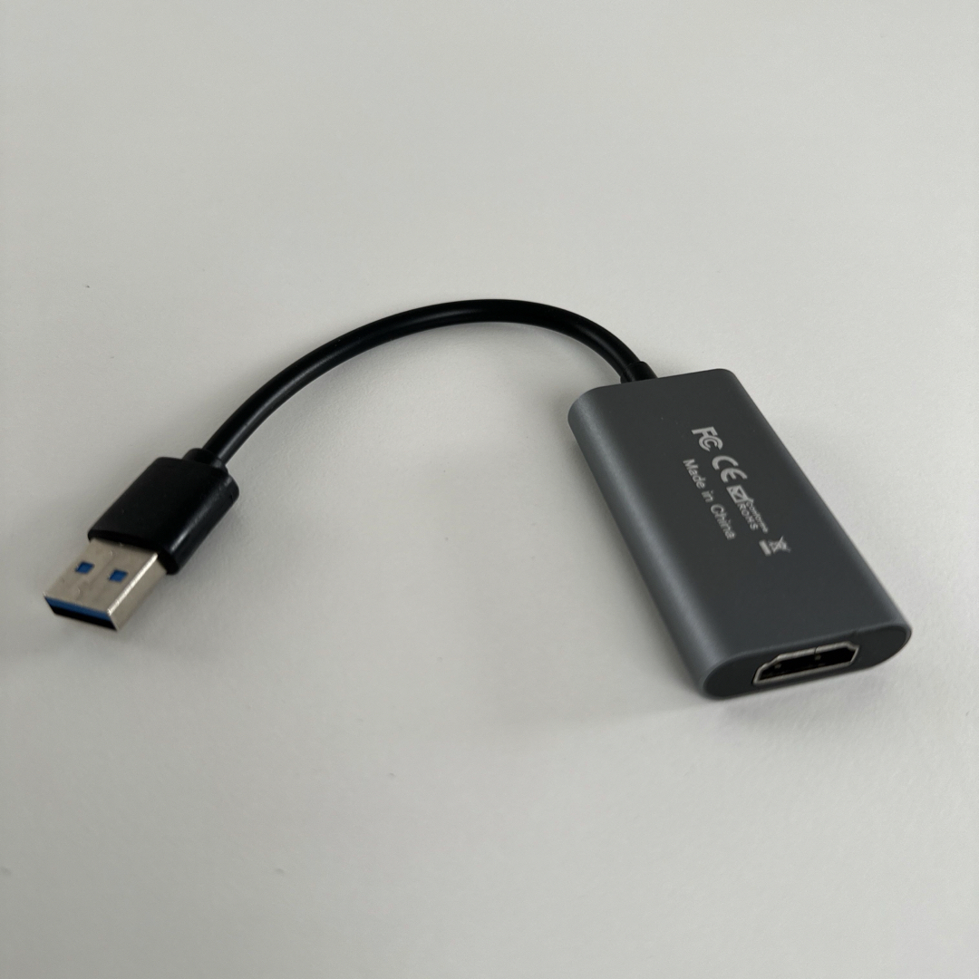 USB3.0 & HDMI 変換アダプタ HD1080P/4KHDMIビデオ録画 スマホ/家電/カメラの生活家電(変圧器/アダプター)の商品写真