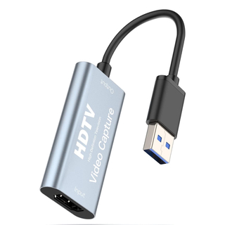 USB3.0 & HDMI 変換アダプタ HD1080P/4KHDMIビデオ録画(変圧器/アダプター)