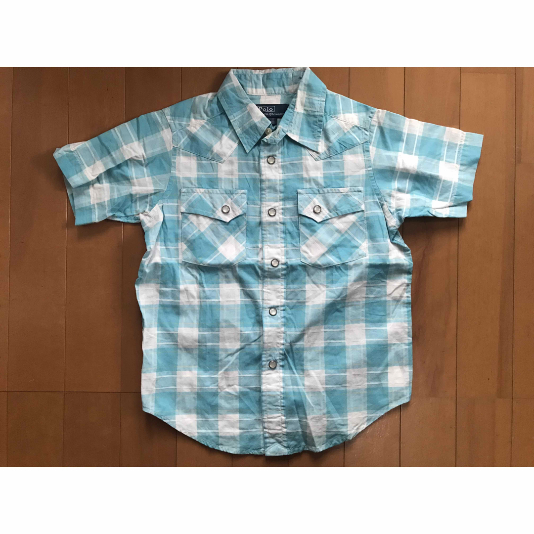 POLO RALPH LAUREN(ポロラルフローレン)の値下げ Polo Ralph Lauren shirt kids 100-110 キッズ/ベビー/マタニティのキッズ服男の子用(90cm~)(ブラウス)の商品写真