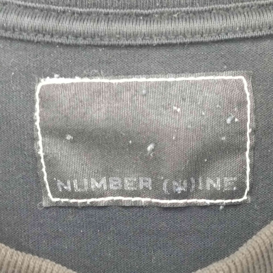 NUMBER (N)INE(ナンバーナイン)のNUMBER (N)INE(ナンバーナイン) デジタルロゴクルーネックTシャツ メンズのトップス(Tシャツ/カットソー(半袖/袖なし))の商品写真