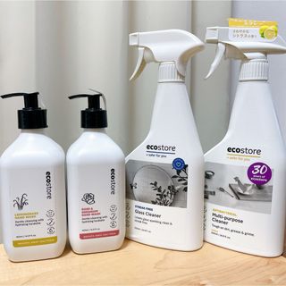 コスメキッチン(Cosme Kitchen)の【新品】エコストア　4点セット(洗剤/柔軟剤)