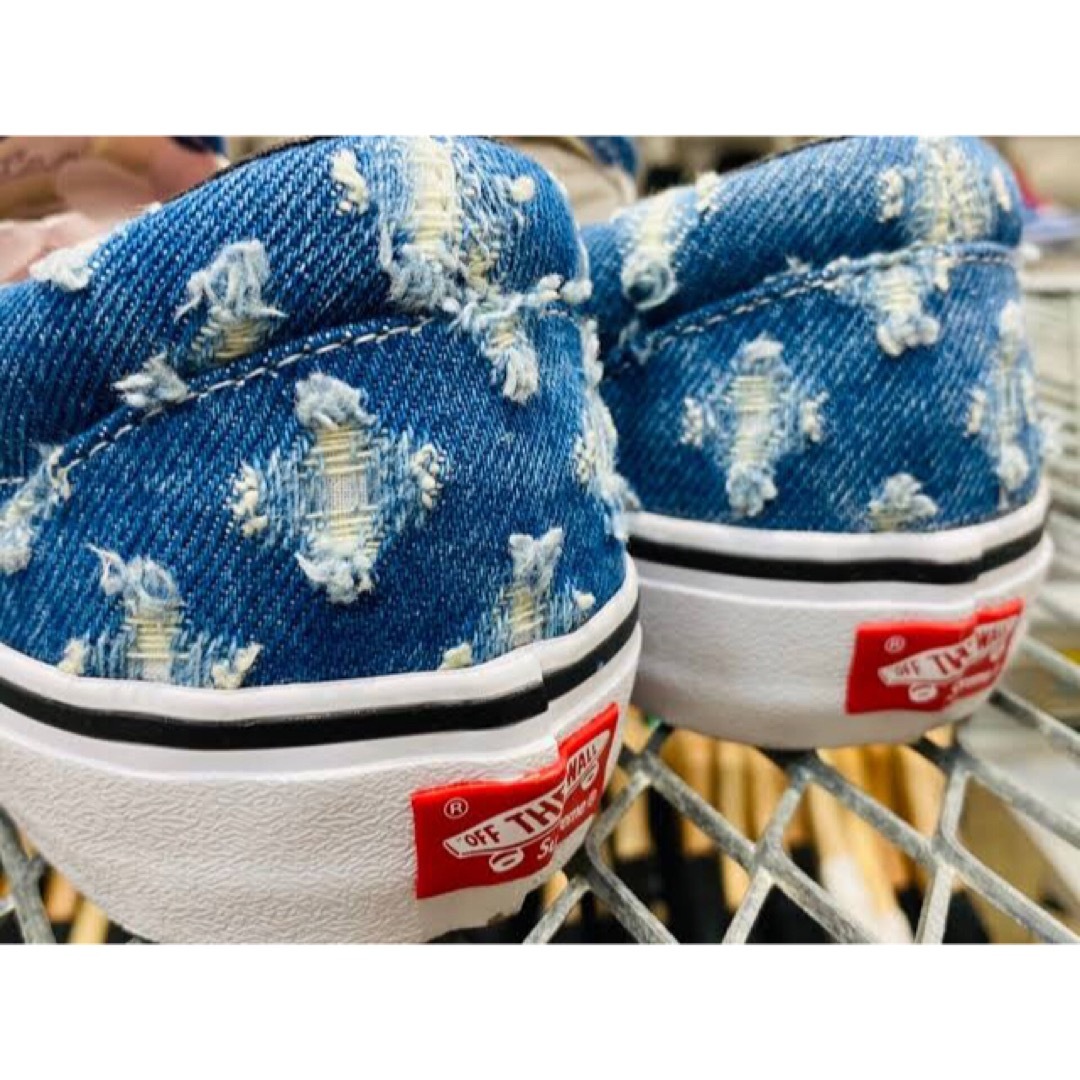 Supreme(シュプリーム)のSupreme Vans Denim Slip-On Pro 新品未使用 メンズの靴/シューズ(スニーカー)の商品写真