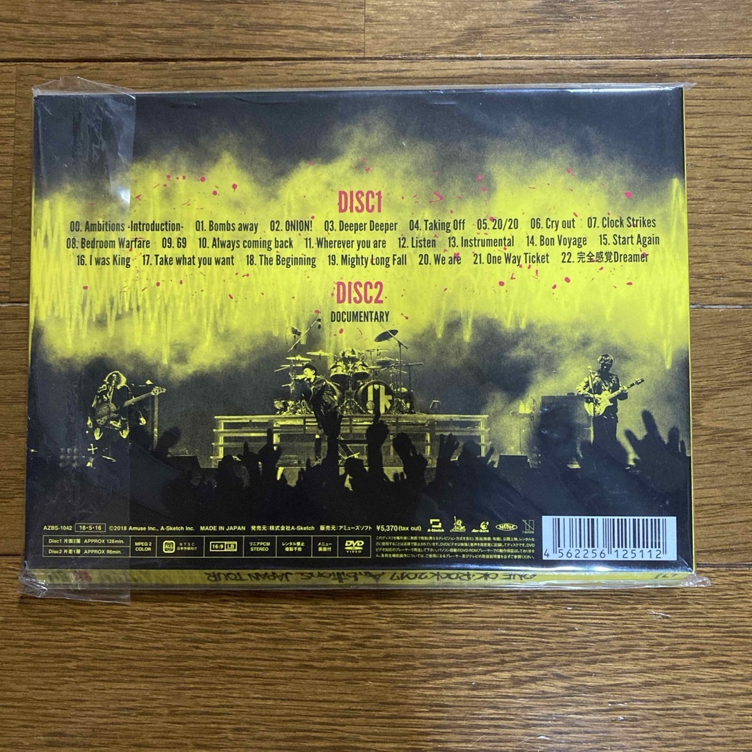 ONE　OK　ROCK　2017　“Ambitions”　JAPAN　TOUR  エンタメ/ホビーのDVD/ブルーレイ(ミュージック)の商品写真