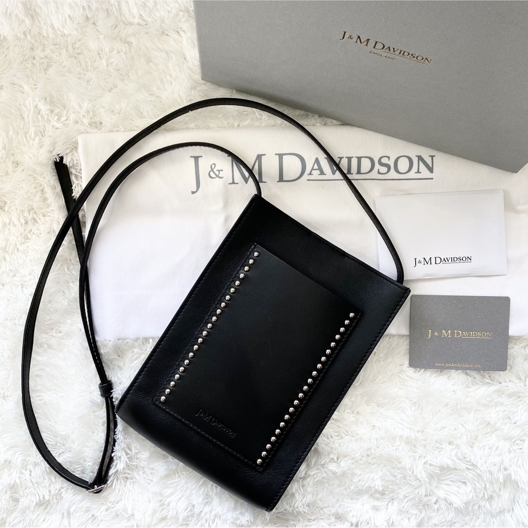 J&M DAVIDSON(ジェイアンドエムデヴィッドソン)の極美品✨ J&M DAVIDSON カルトポスタル スタッズ ショルダーバッグ レディースのバッグ(ショルダーバッグ)の商品写真