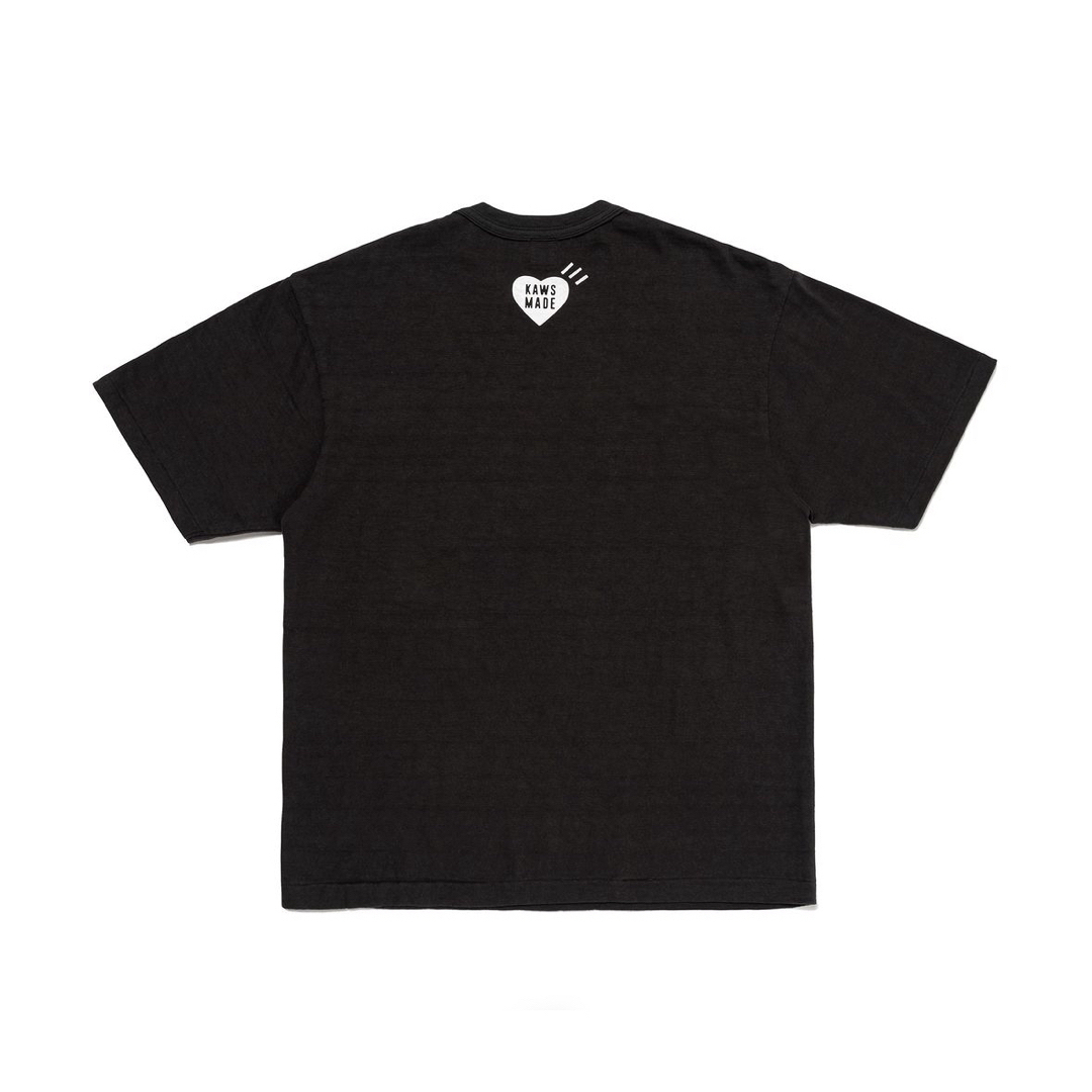 HUMAN MADE(ヒューマンメイド)のHUMAN MADE KAWS GRAPHIC T-SHIRT #1 黒 2XL メンズのトップス(Tシャツ/カットソー(半袖/袖なし))の商品写真