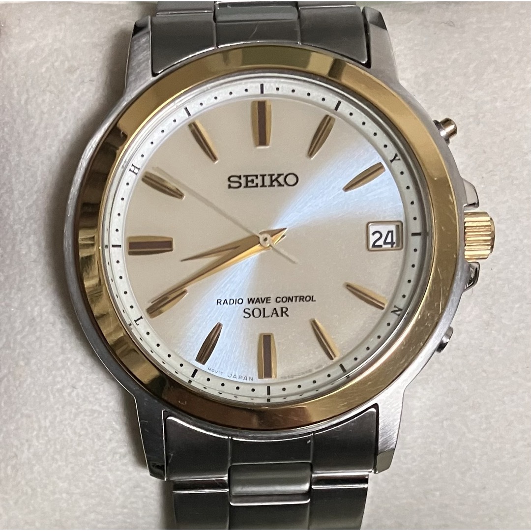 SEIKO(セイコー)の★稼働品★SEIKO セイコー★電波ソーラー★7B52-0AF0★メンズ腕時計★ メンズの時計(腕時計(アナログ))の商品写真