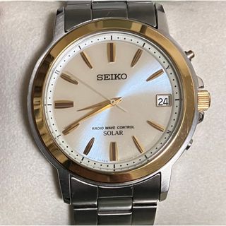 セイコー(SEIKO)の★稼働品★SEIKO セイコー★電波ソーラー★7B52-0AF0★メンズ腕時計★(腕時計(アナログ))