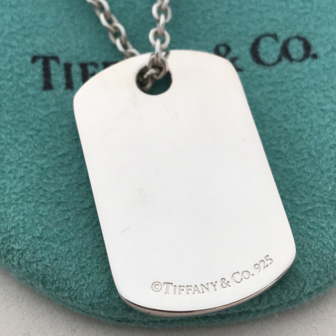 Tiffany & Co. - Tiffany 1837ドッグタグプレート ネックレス Tiffany & Co. - Tiffany 1837ドッグタグプレート ネックレス