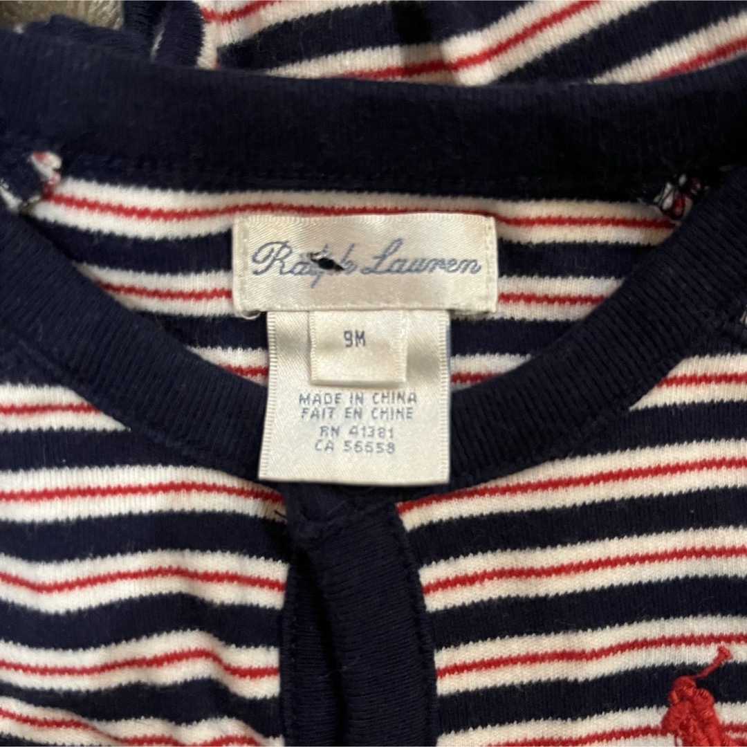 Ralph Lauren(ラルフローレン)のラルフローレン　ロンパース　9m キッズ/ベビー/マタニティのベビー服(~85cm)(ロンパース)の商品写真