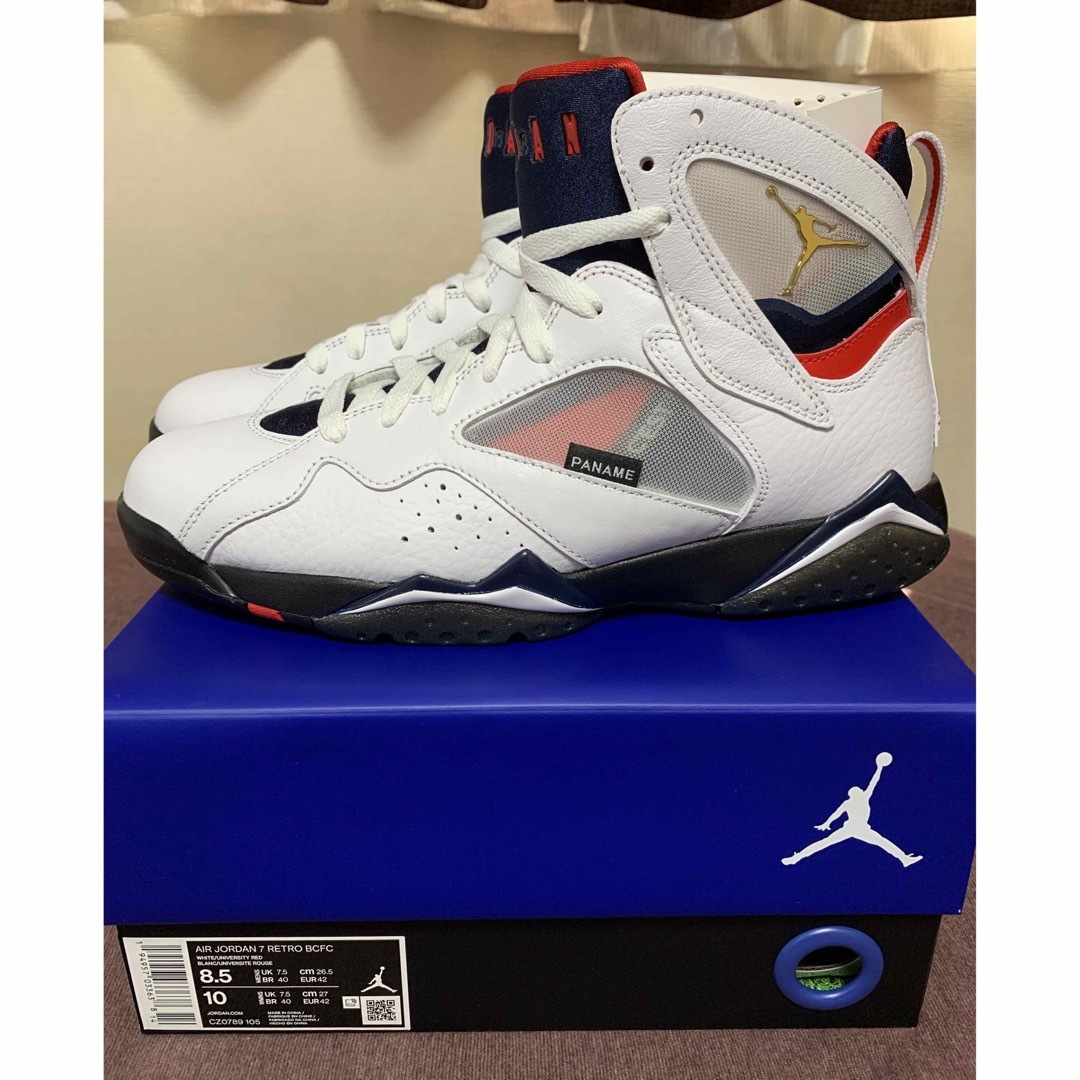 NIKE(ナイキ)の新品 AJ7 Paris Saint-Germain Jordan メンズの靴/シューズ(スニーカー)の商品写真