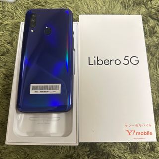 ZTE Libero 5G A003ZT ブルー(スマートフォン本体)