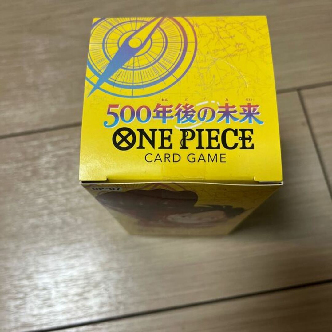 ONE PIECE(ワンピース)のブースターパック 500年後の未来【OP-07】未開封BOX  1BOX エンタメ/ホビーのトレーディングカード(Box/デッキ/パック)の商品写真