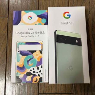 Google Pixel - Google Pixel 6a Sage 128 GB SIMフリー 純正ケース