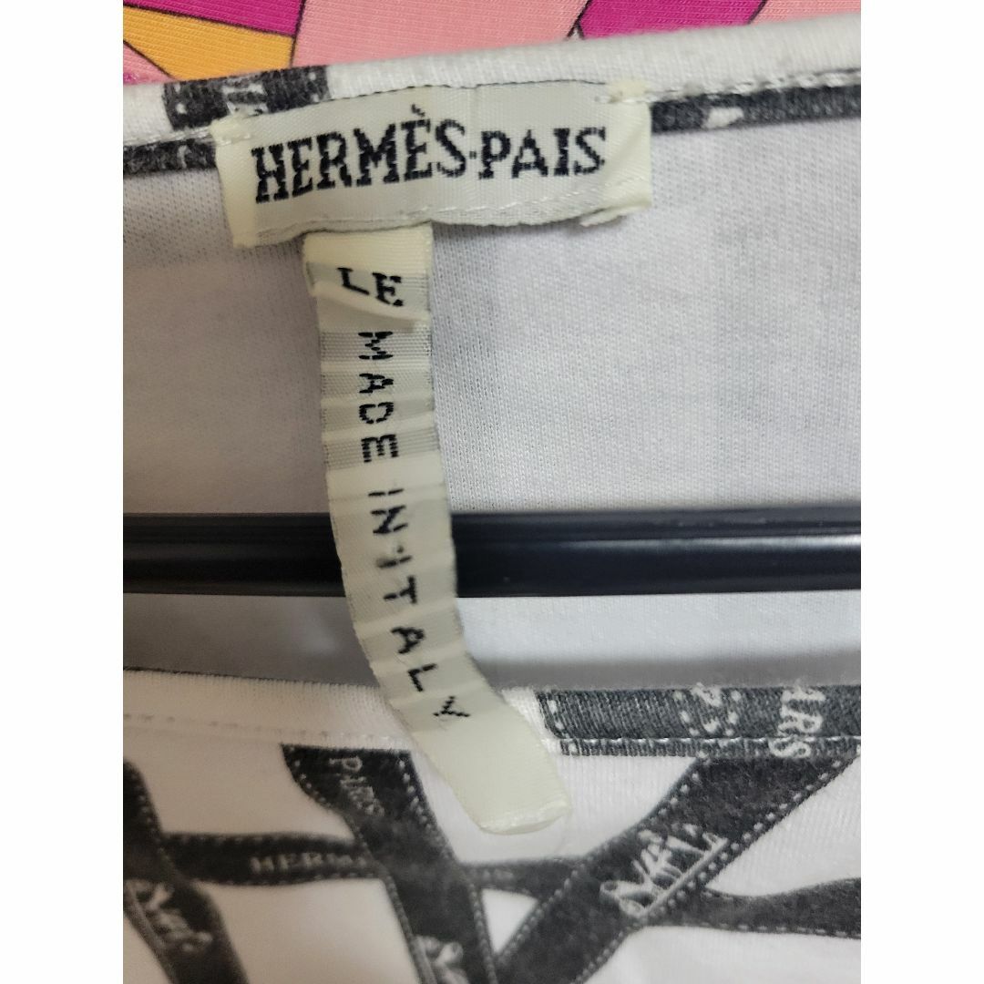 Hermes(エルメス)のHERMESのリボンTシャツ レディースのトップス(Tシャツ(長袖/七分))の商品写真