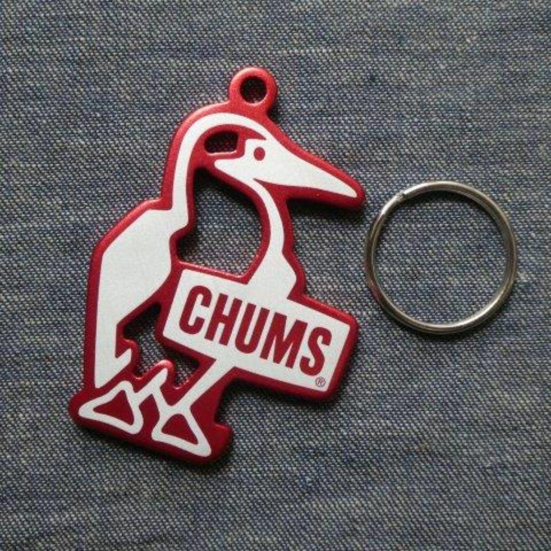 CHUMS(チャムス)のCHUMS チャムス キーホルダー 栓抜き CH62-2050 RED 未使用 レディースのファッション小物(キーホルダー)の商品写真