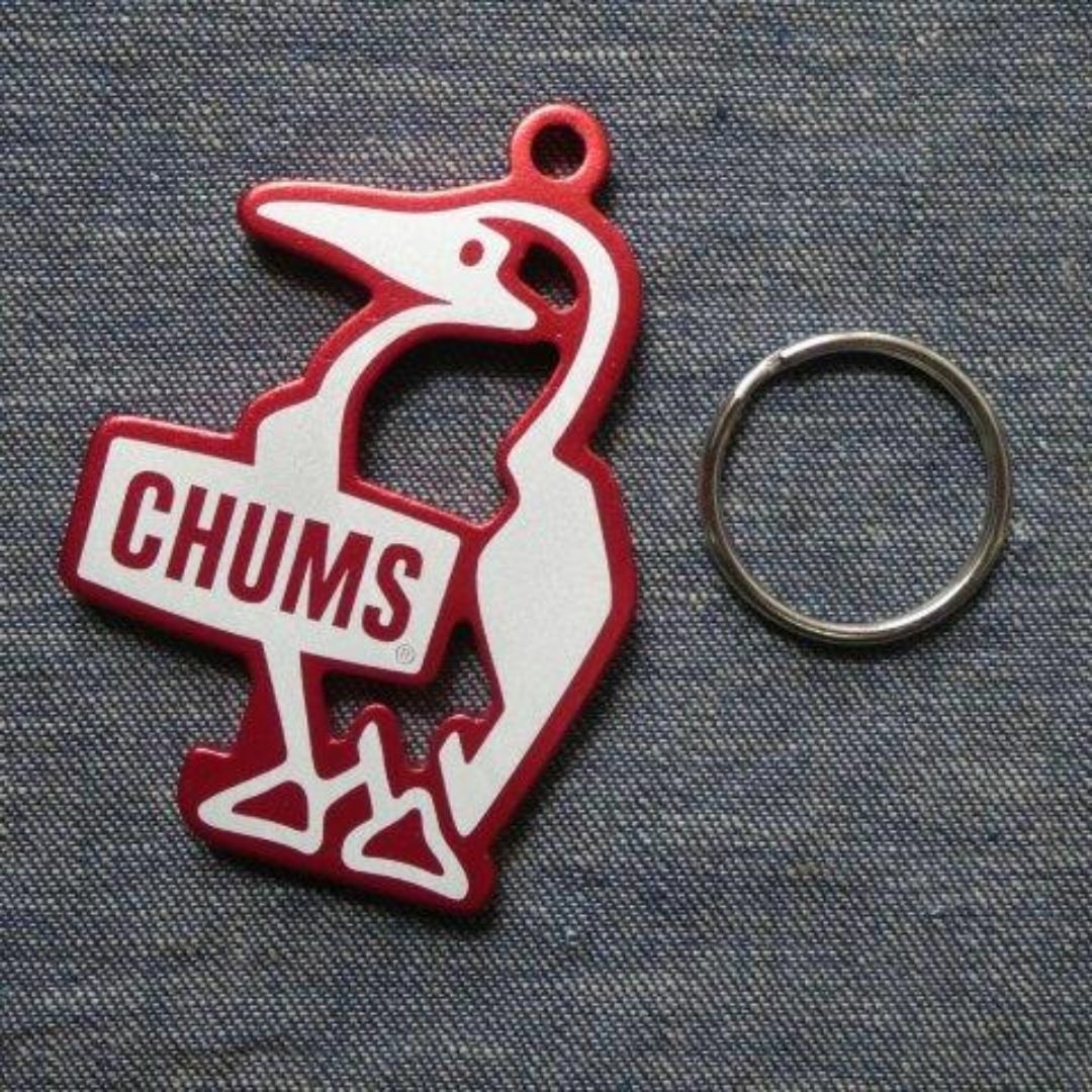 CHUMS(チャムス)のCHUMS チャムス キーホルダー 栓抜き CH62-2050 RED 未使用 レディースのファッション小物(キーホルダー)の商品写真