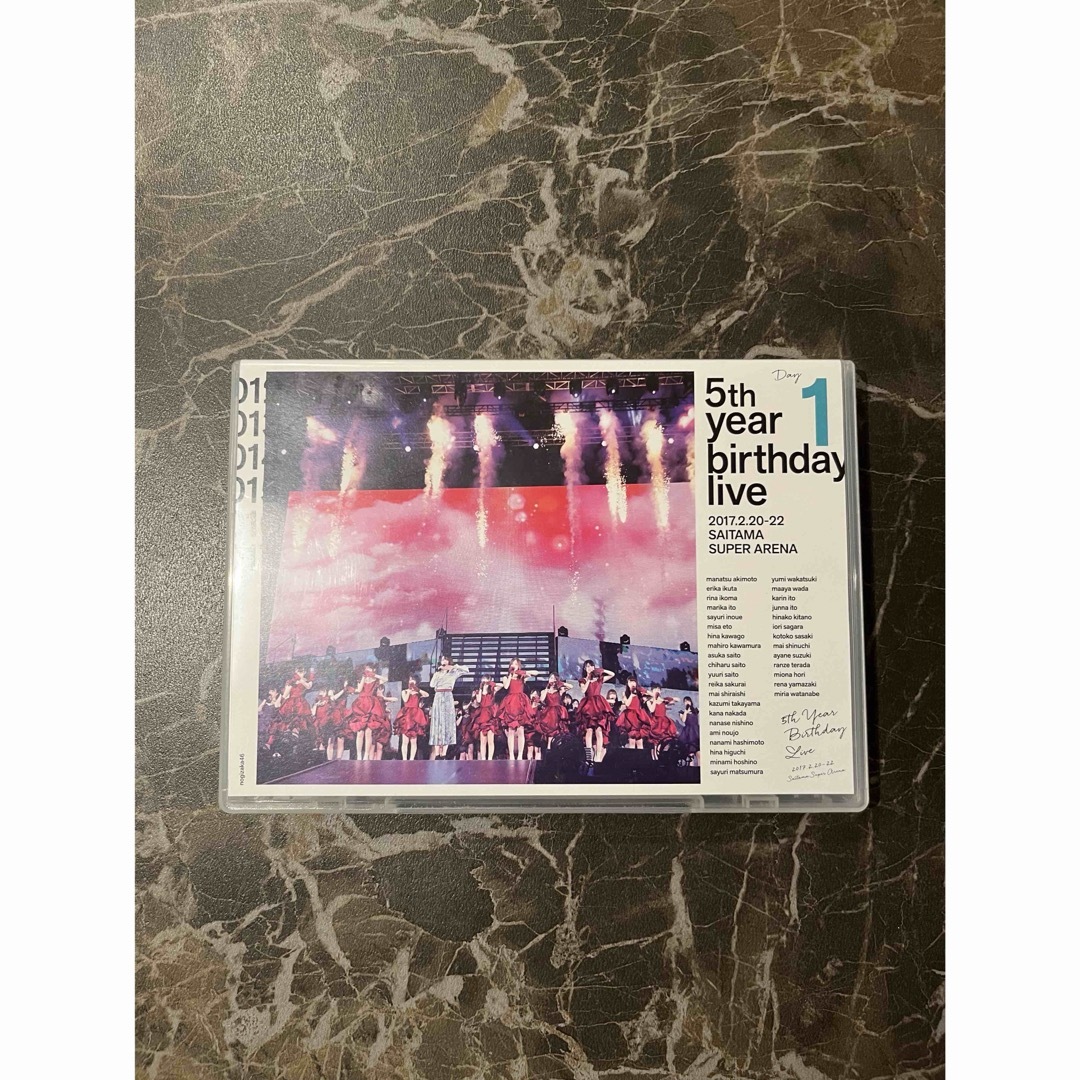 乃木坂46(ノギザカフォーティーシックス)の5th　YEAR　BIRTHDAY　LIVE　2017．2．20-22　SAIT エンタメ/ホビーのDVD/ブルーレイ(ミュージック)の商品写真