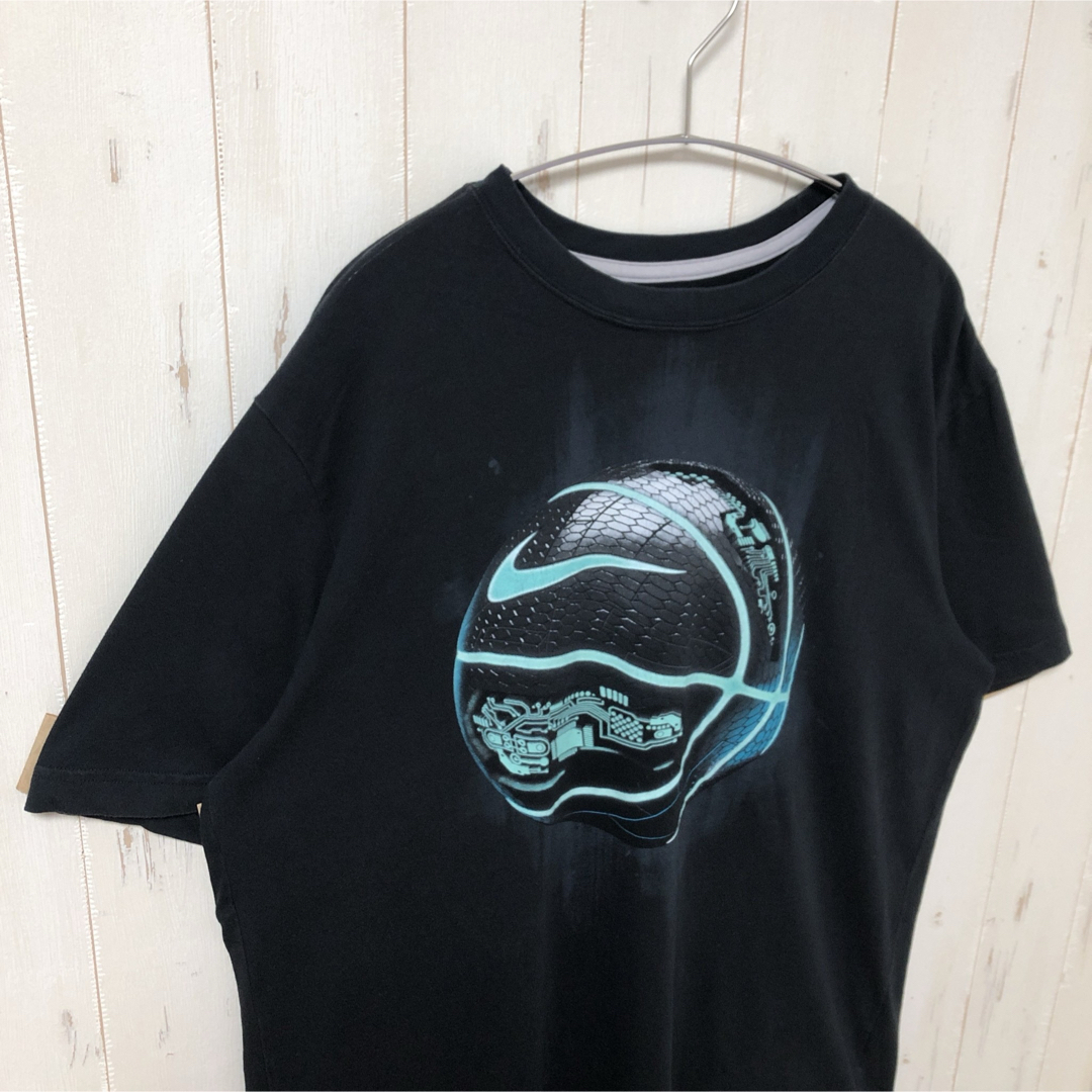 NIKE(ナイキ)のNIKE ナイキ ドライフィット Tシャツ 半袖 スウッシュ Lサイズ 海外古着 メンズのトップス(Tシャツ/カットソー(半袖/袖なし))の商品写真