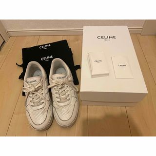 CELINE レースアップ ロースニーカー