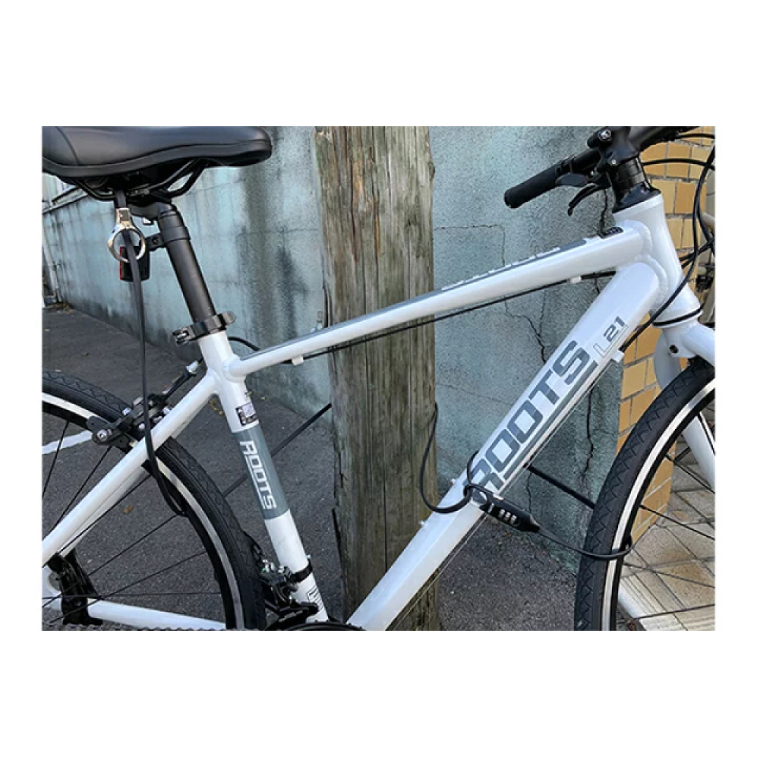 ROOTS ダブルループロック、自転車ダイヤルワイヤーロック スポーツ/アウトドアの自転車(その他)の商品写真