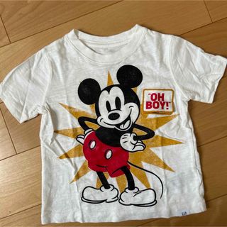 GAP ディズニー　ミッキー　Tシャツ 90(Tシャツ/カットソー)