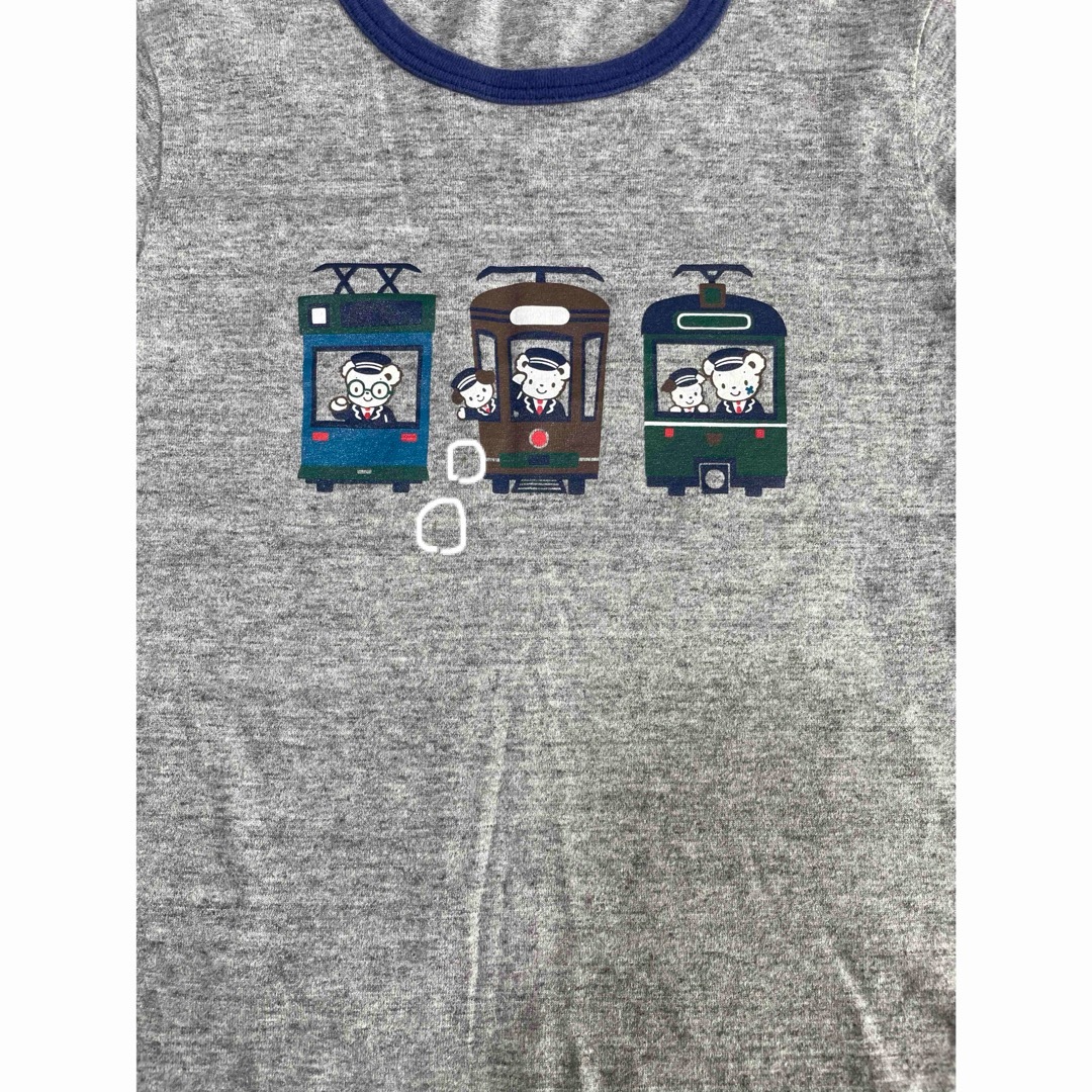 familiar(ファミリア)のファミリア　ロンT  電車　120 キッズ/ベビー/マタニティのキッズ服男の子用(90cm~)(Tシャツ/カットソー)の商品写真