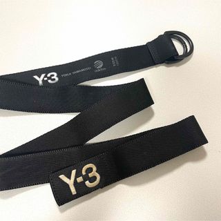 Yohji Yamamoto - Y-3 YOHJI YAMAMOTO 刺繍ロゴベルト