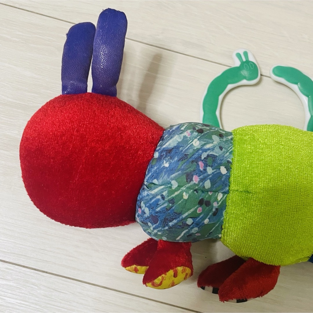 日本育児(ニホンイクジ)のはらぺこあおむし ベビーおもちゃ ベビーカートイ キッズ/ベビー/マタニティのおもちゃ(知育玩具)の商品写真