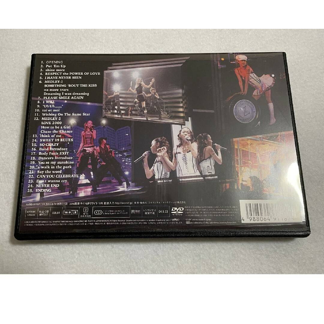 namie amuro SO CRAZY tour featuring BEST エンタメ/ホビーのDVD/ブルーレイ(ミュージック)の商品写真