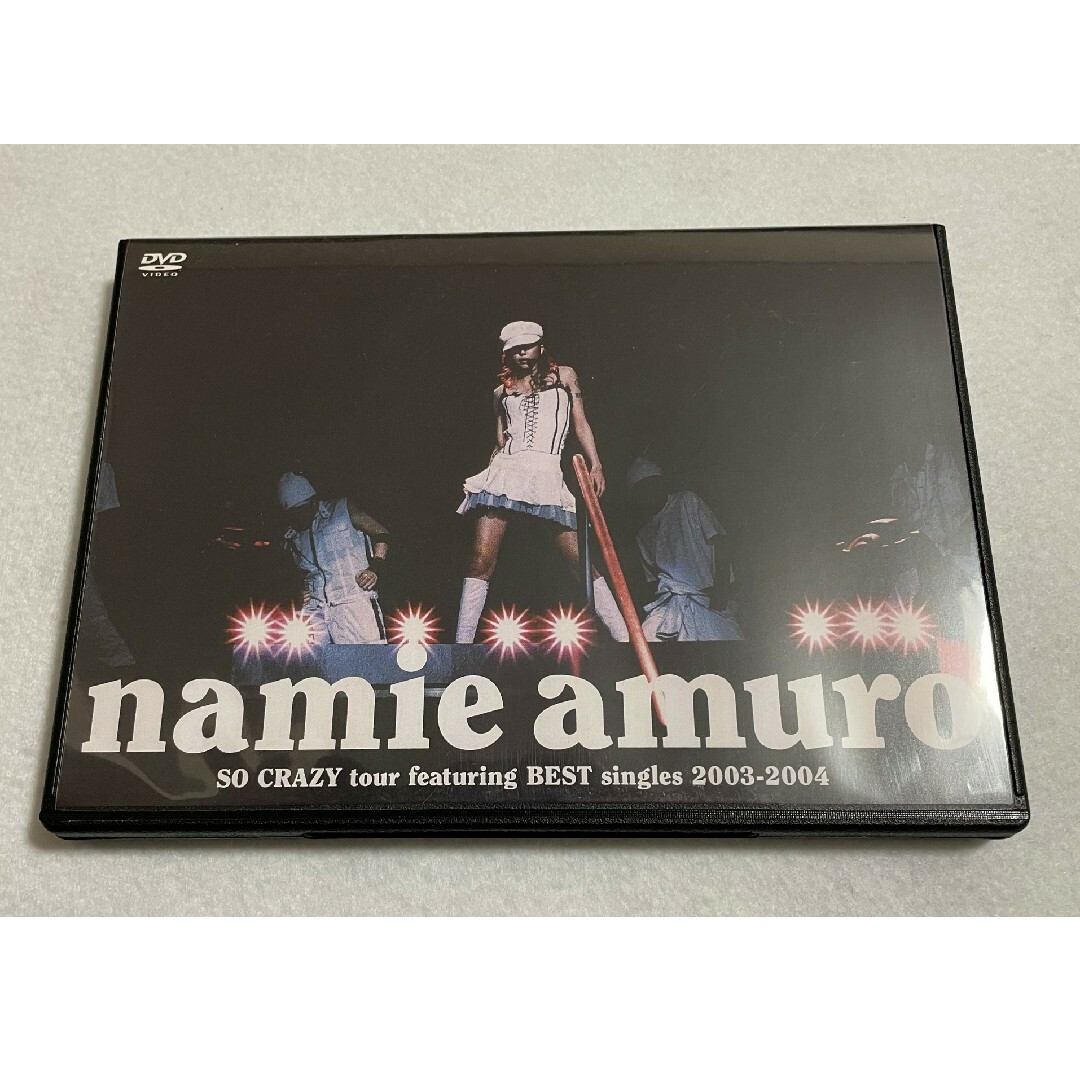 namie amuro SO CRAZY tour featuring BEST エンタメ/ホビーのDVD/ブルーレイ(ミュージック)の商品写真