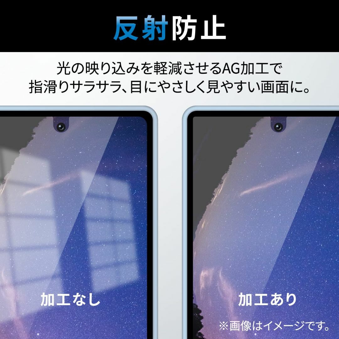 【スタイル:反射防止_パターン名:1)フィルム単体】エレコム Google Pi スマホ/家電/カメラのスマホアクセサリー(その他)の商品写真